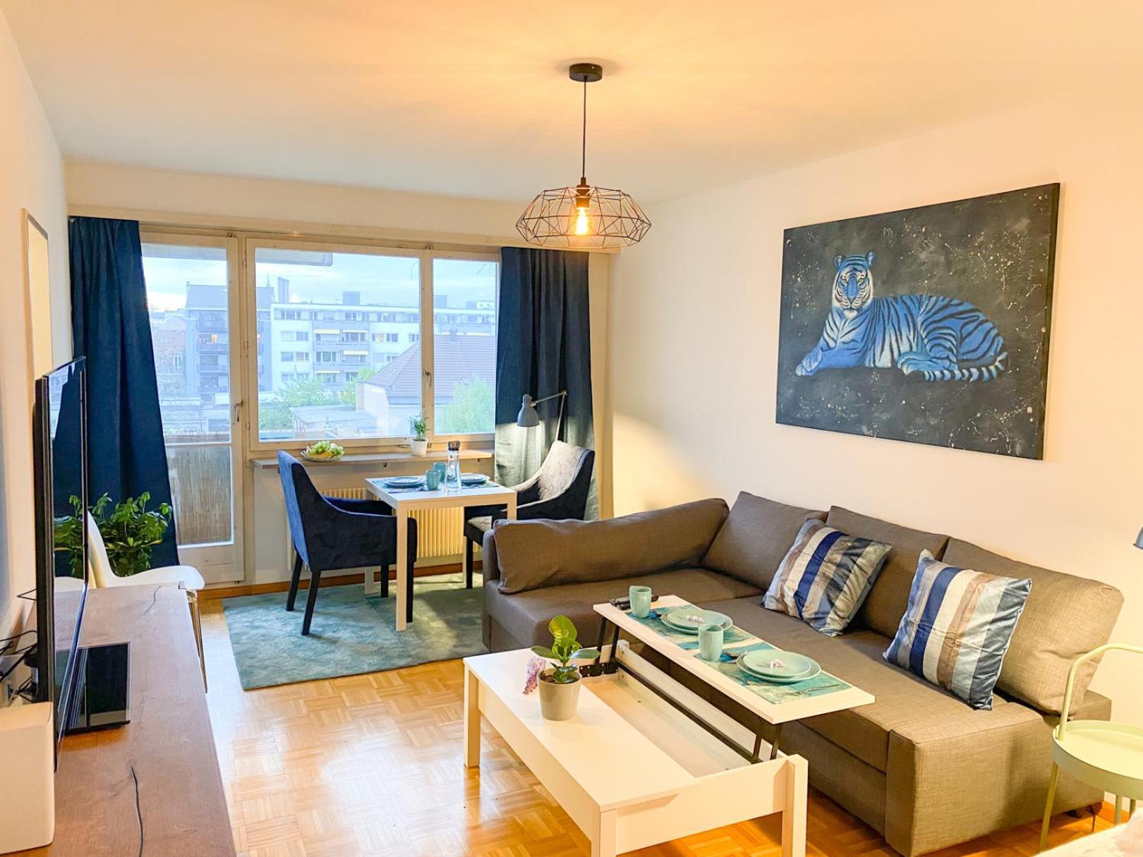 Special Blue Tiger Apartment Basel, Messe Kleinbasel 10-Star Экстерьер фото